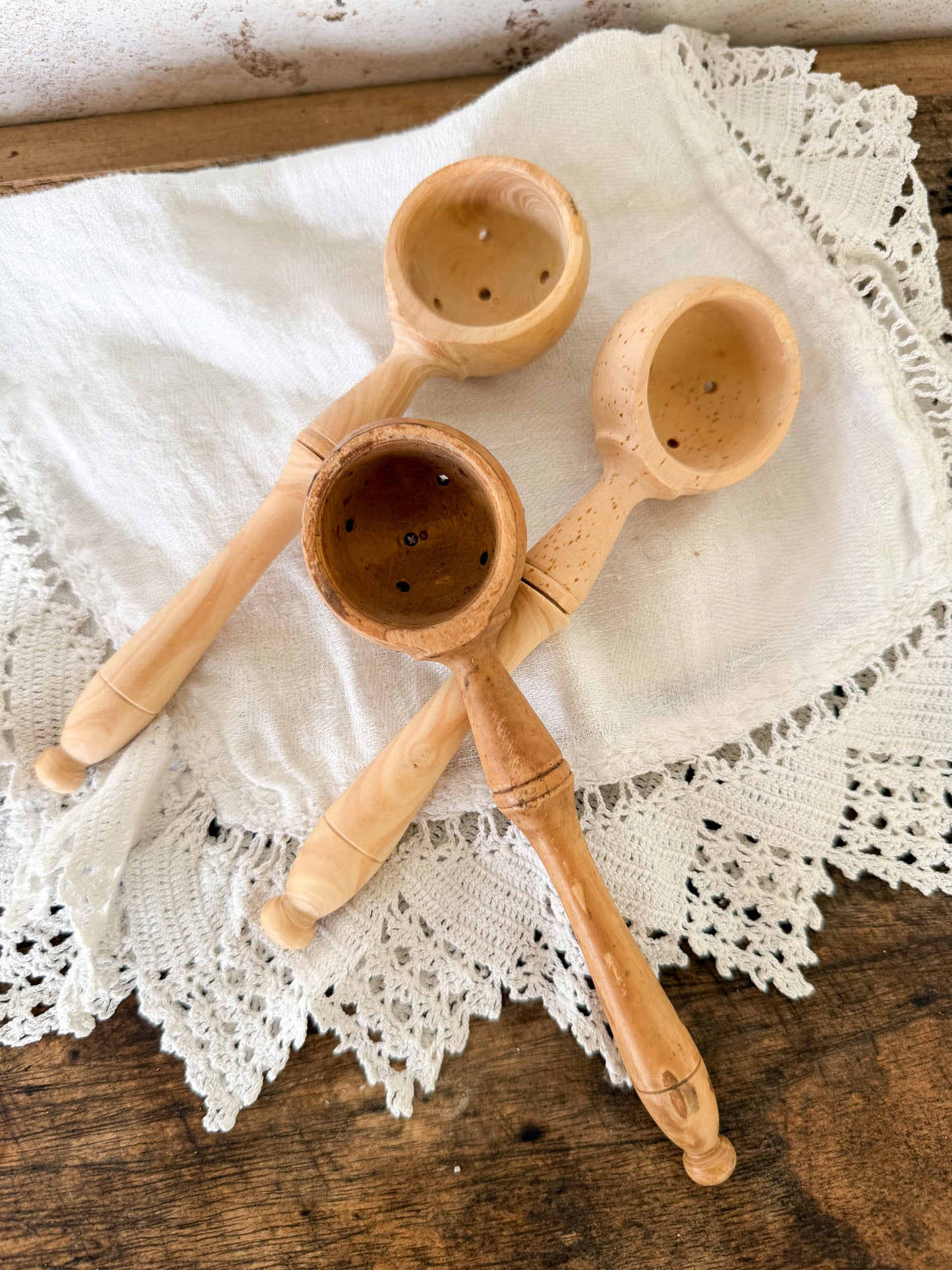 French Olive Spoon 6"