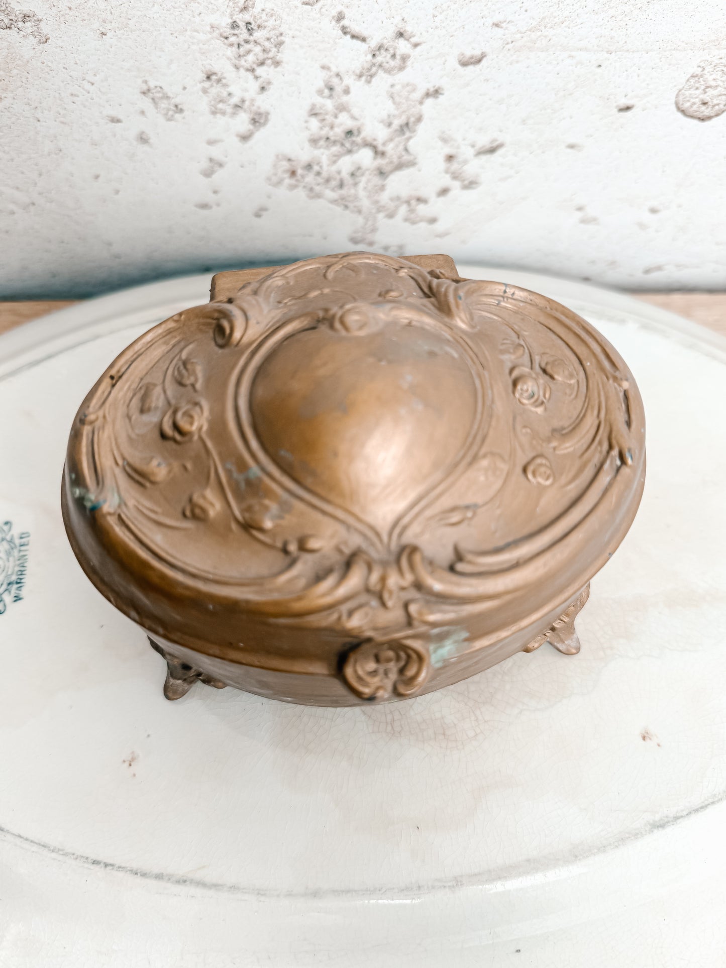 1920's Jewelry Casket Oval