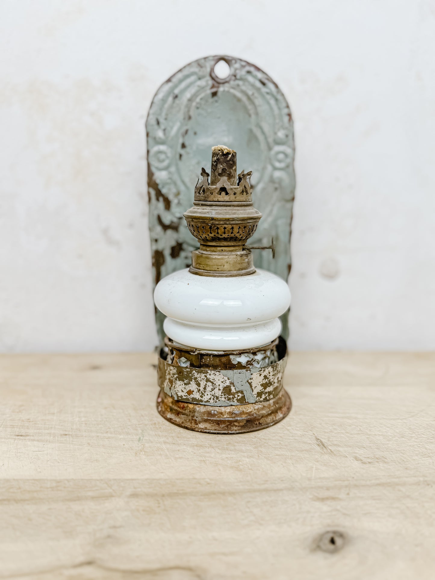 Small Milkglass Lantern