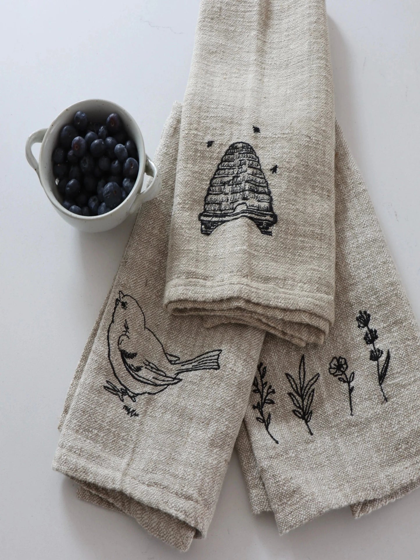 Secret Garden Tea Towel