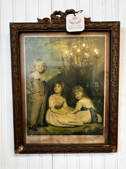 Framed Victorian Picture