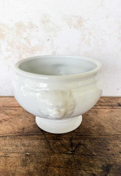 French Lion Head Soup Bowls Large
