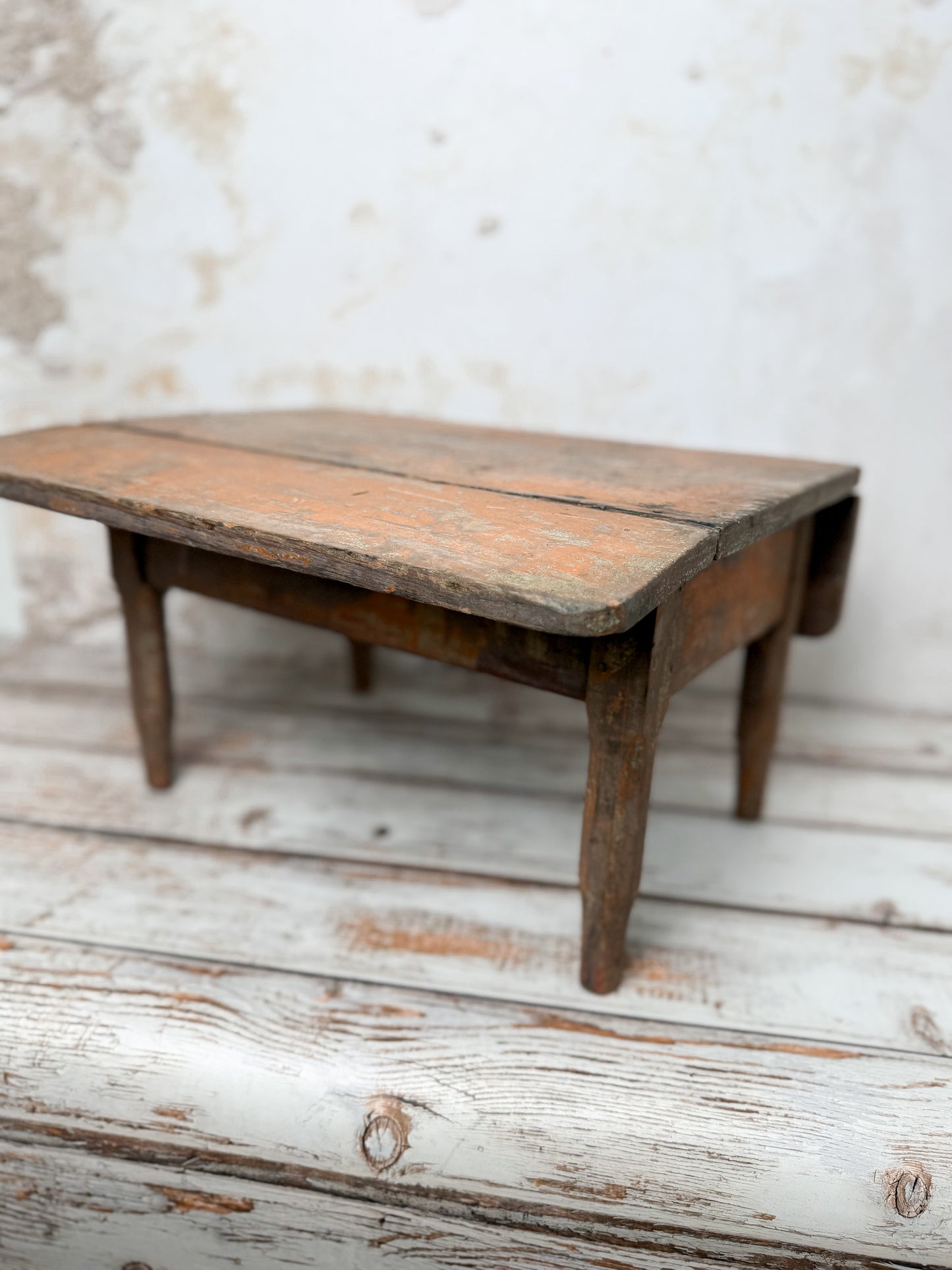 Primitive Drop Leaf Salesman Sample Table