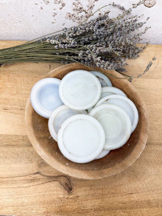 Antique Milk Glass Ball Jar Inserts