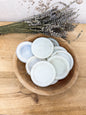 Antique Milk Glass Ball Jar Inserts