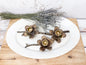 Brass Flower Candle Holder